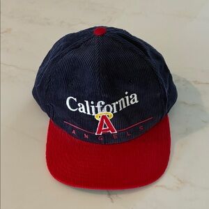 California Angels Navy and Red Cap